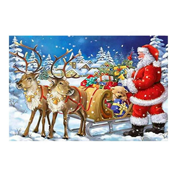 Hair Bow Crafts Embellishments 2 x Large Christmas Santa Sleigh Planar Resin Hair Bow Crafts Embellishments 2 x Large Christmas Santa Sleigh Planar Resin